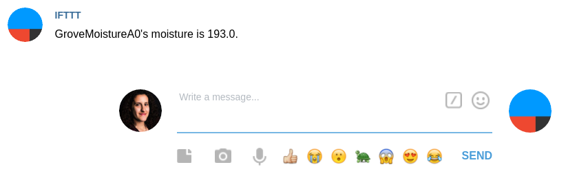 Message from Telgram